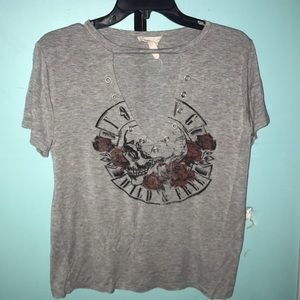 Cut out t-shirt